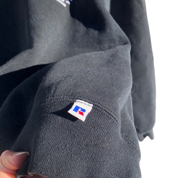 Russell Athletic M crewneck sweater black Seneca Sting - Picture 6 of 10